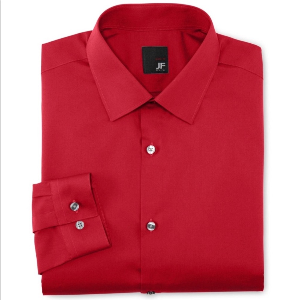 {(4 for $20)} Red medium dress shirt